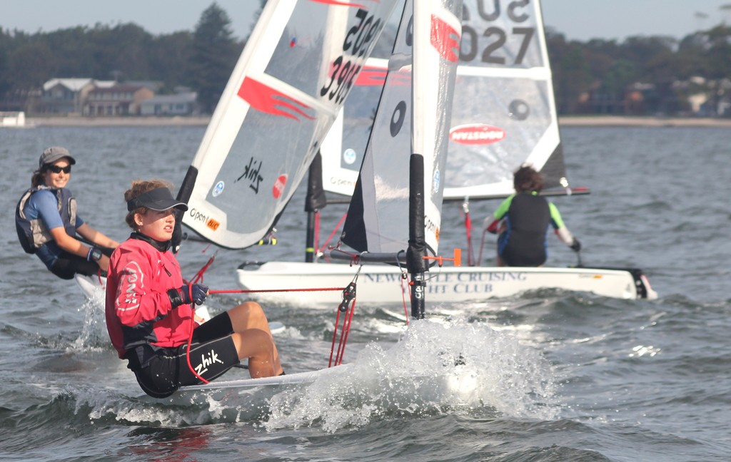 Junior action aplenty on day 2 at Sail Port Stephens 2012 Junior Regatta 2012 © Sail Port Stephens Event Media